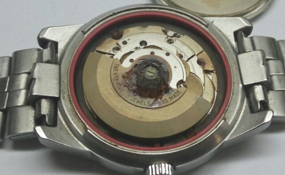 Tissot PR50 пропустили воду