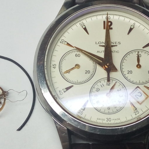 Пошкоджені деталі Longines