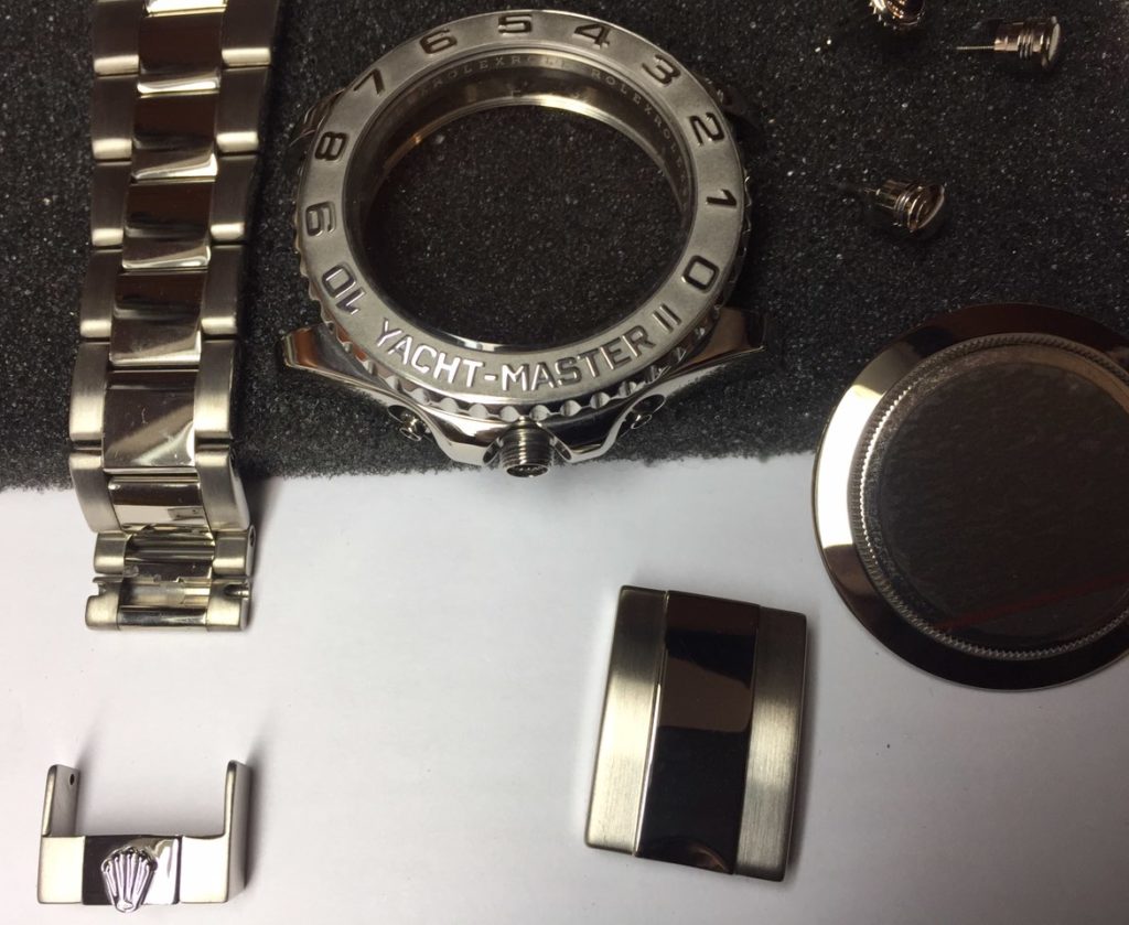 Полировка часов Rolex
