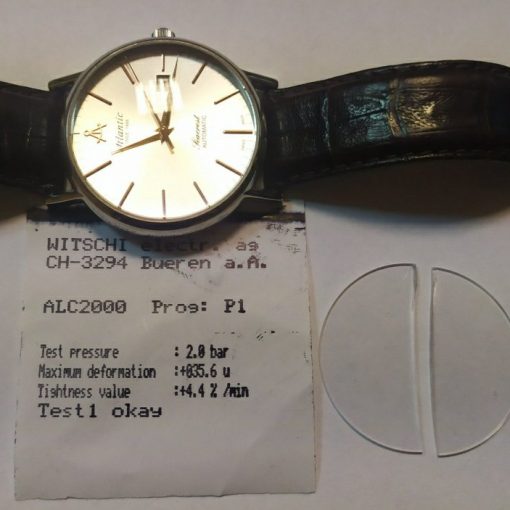 Заміна скла в годиннику Atlantic